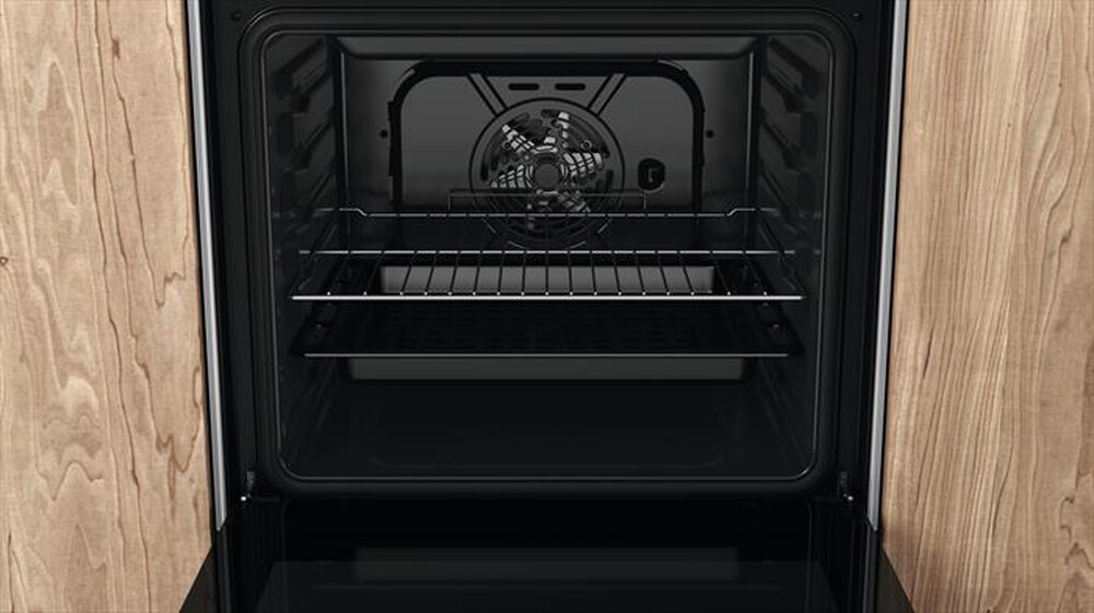 "HOTPOINT ARISTON - Cucina elettrica HS68G8PHX/E Classe A-Stainless steel"