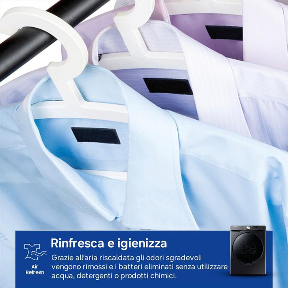 Immagine del prodotto SAMSUNG - Asciugatrice DV16T8520BV/ET 16Kg Classe C-Shiny Black