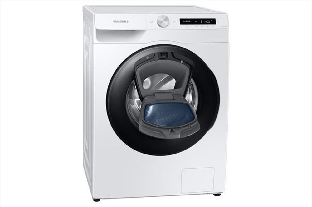 "SAMSUNG - Lavatrice WW90T554DAW/S3 ADDWASH AI CONTROL 9Kg-BIANCO CON OBLO' Shiny Black"