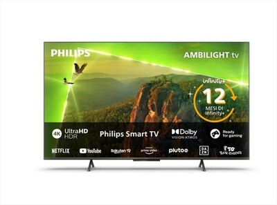 PHILIPS - Ambilight Smart TV LED UHD 4K 55" 55PUS8118/12-Antracite