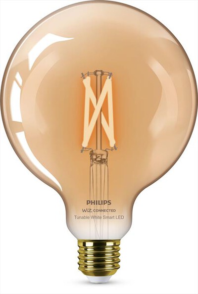 PHILIPS - PHI SMART TW GLOBO G125 FILAMENTO AMBRATA 50W E27