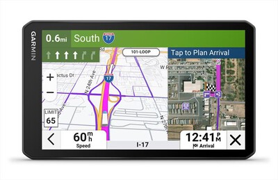 GARMIN - DEZL LGV720, EU+SOUTH AFRICA,-Nero / Nero