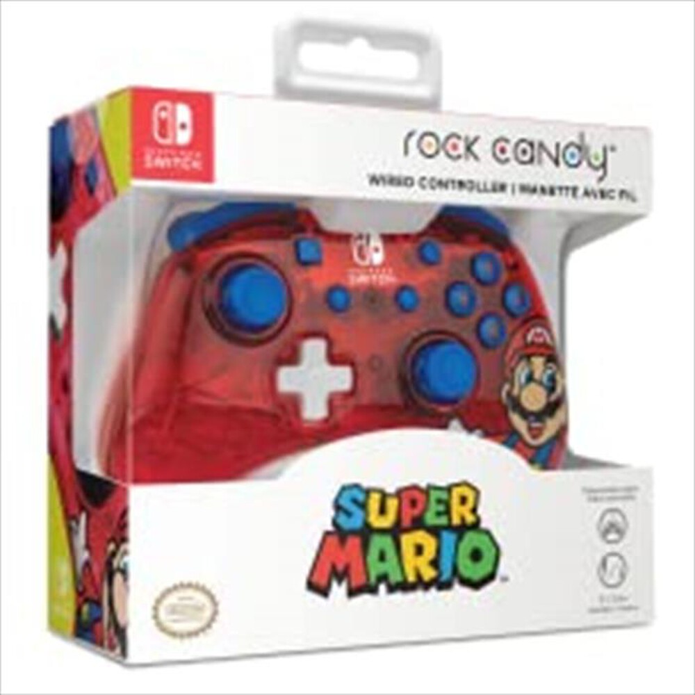 "PDP - Rock Candy Nintendo Switch Controller Mario"