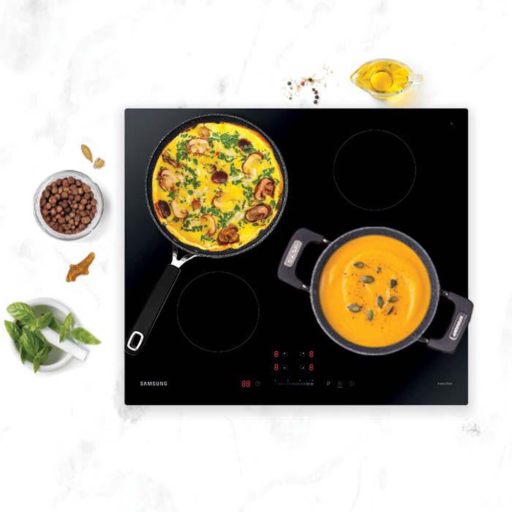 Immagine del prodotto SAMSUNG - Piano cottura induzione NZ64T3707AK/ET 59 cm-VETROCERAMICA NERO