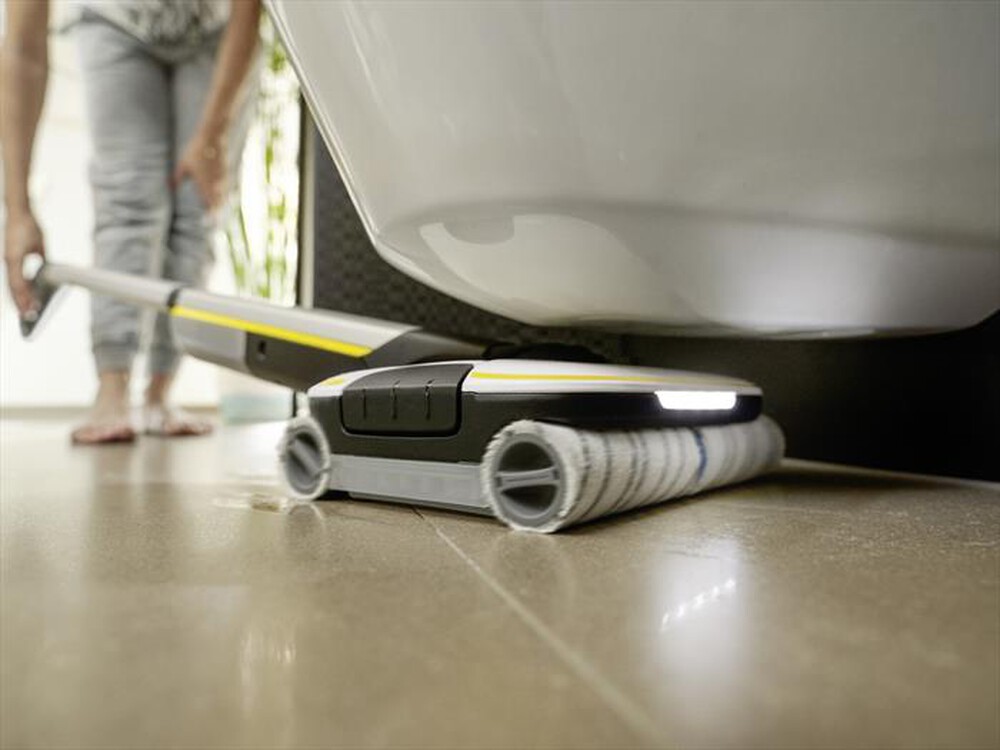 "KARCHER - Spazzolone a vapore FC 7 Cordless-Nero/Giallo"
