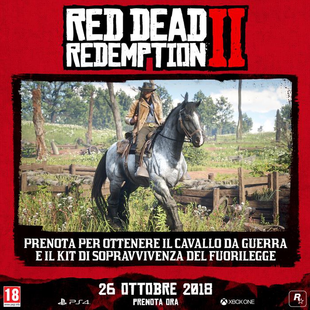 Immagine del prodotto ROCKSTAR GAMES - RED DEAD REDEMPTION 2