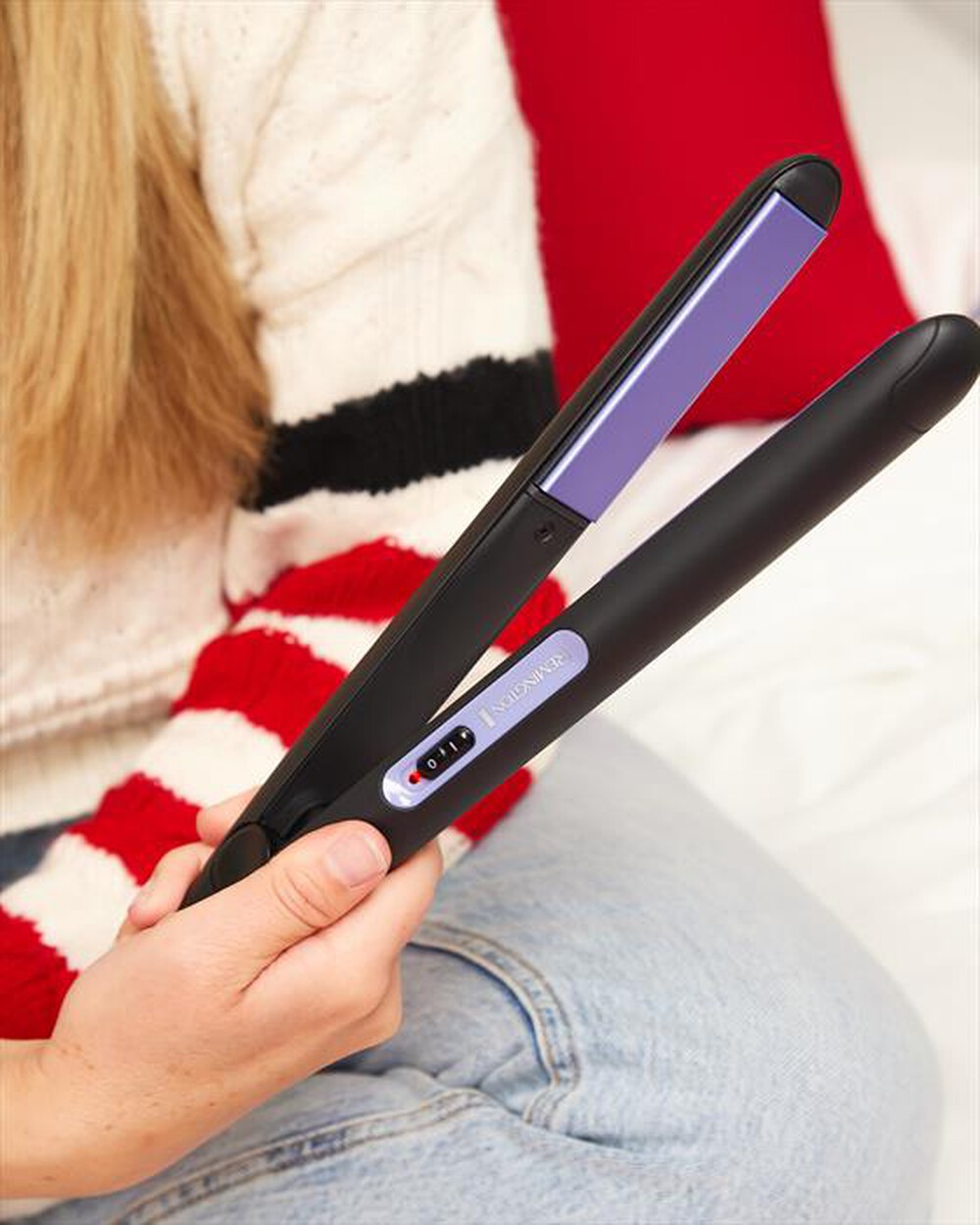 "REMINGTON - Asciugacapelli D3016GP-nero/viola"