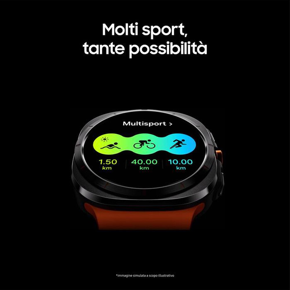 "SAMSUNG - Galaxy Watch Ultra 47mm LTE-TITANIUM WHITE"