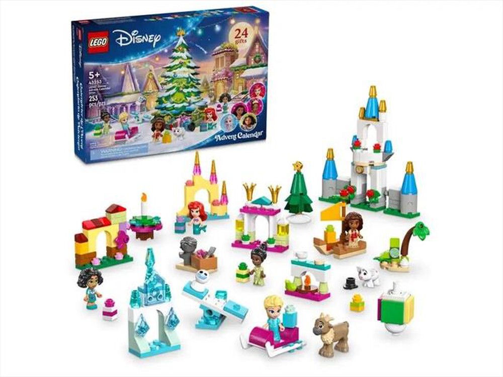 "LEGO - CALENDARIO DELL'AVVENTO 2024 - 43253-Multicolore"
