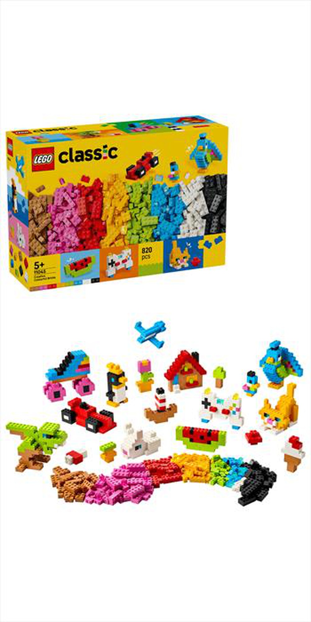 Immagine del prodotto LEGO - CLASSIC Mattoncini colorati creativi - 11045