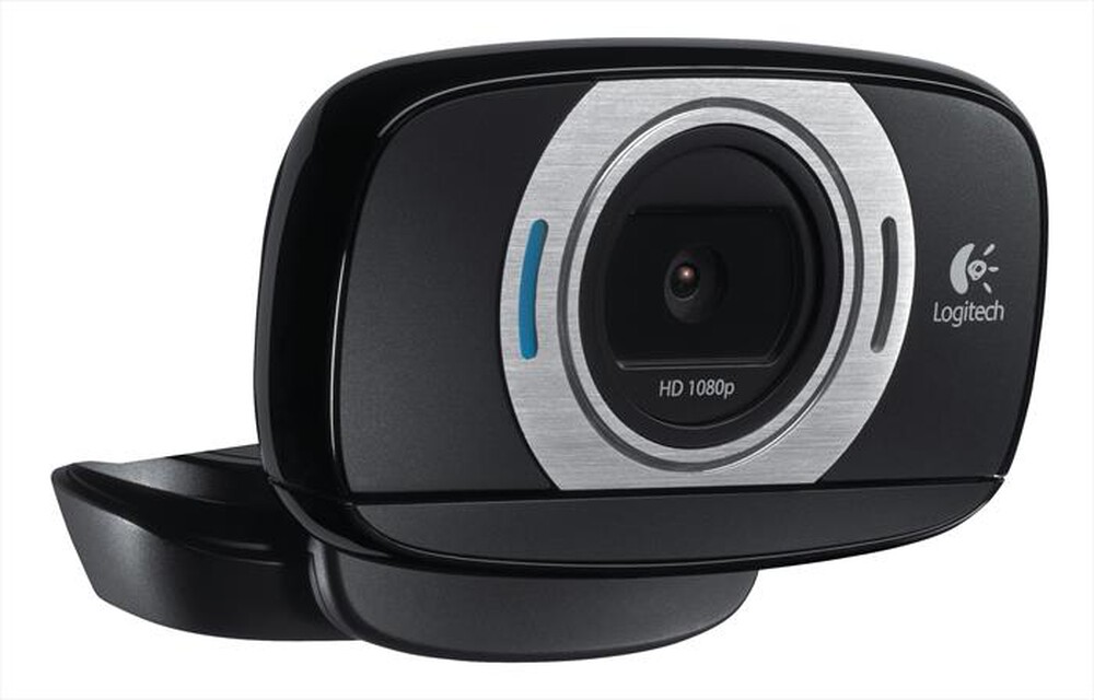 "LOGITECH - HD WEBCAM C615 MANET FULL HD INTERFACCIA USB-Nero"