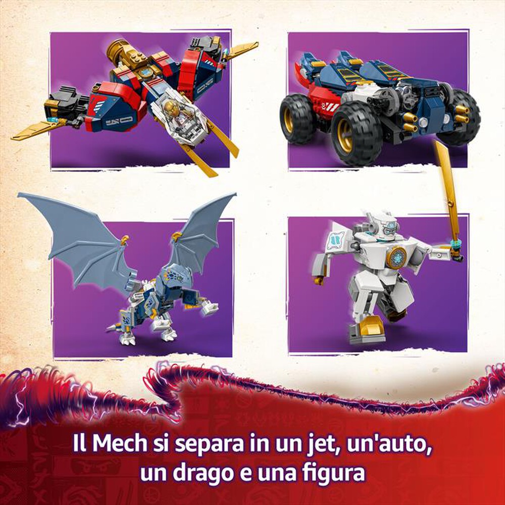 Immagine del prodotto LEGO - NINJAGO Mech Ultra Combinatore di Zane 71834