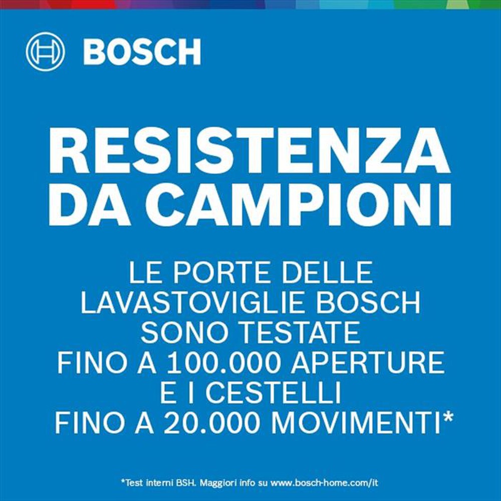 Immagine del prodotto BOSCH - Lavastoviglie SMS2HTI06E Classe C 13 coperti-Acciaio