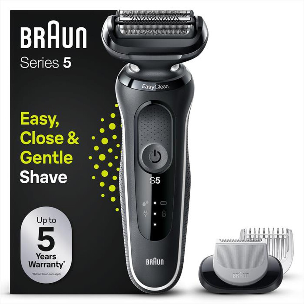 "BRAUN - Rasoio SERIES 5 51-W1600S-BIANCO"