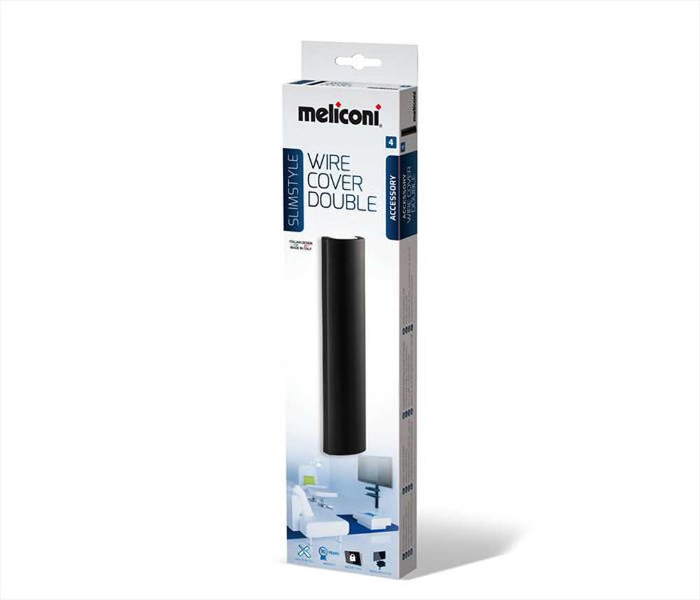 Immagine del prodotto MELICONI - Slimstyle Wire Cover Double-Nero