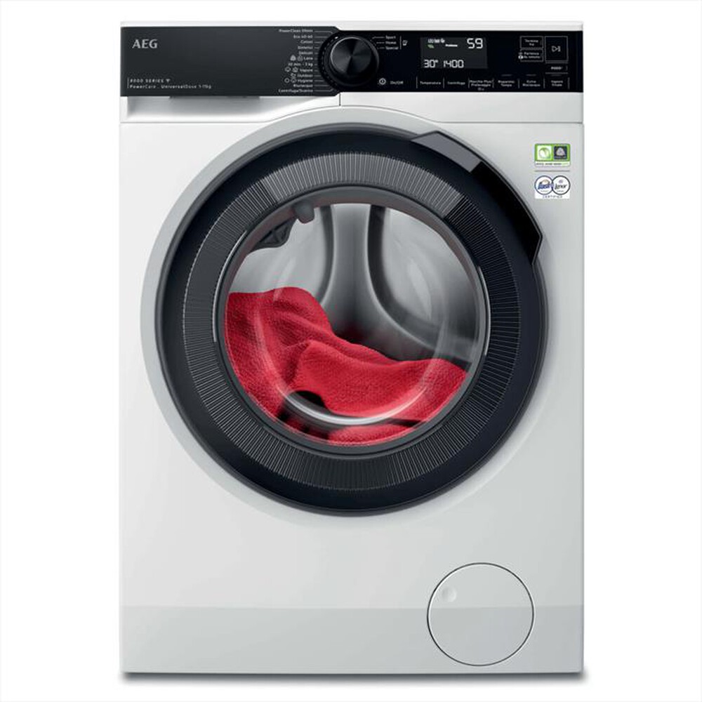Immagine del prodotto AEG - Lavatrice LR8H114BY 11 Kg Classe A-Bianco/obl&ograve; nero