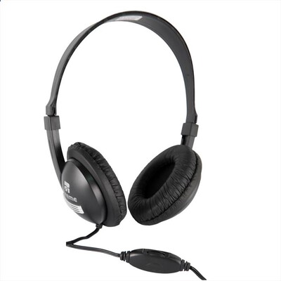 XTREME - CUFFIA TV ACAPULCO CAVO 4 MT-NERO