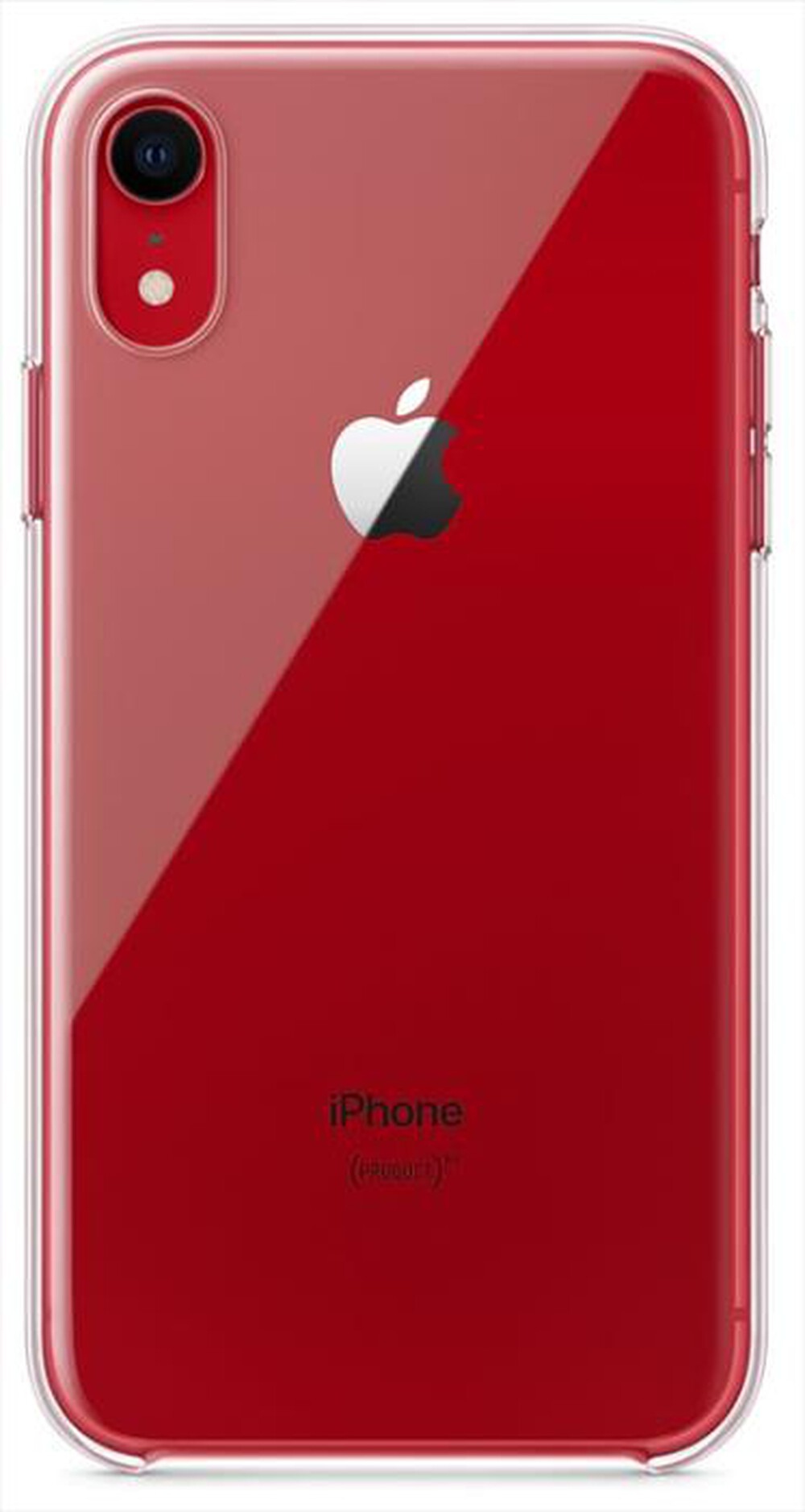 "APPLE - Custodia trasparente per iPhone XR-Trasparente"