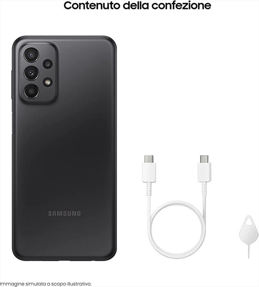 "WIND - 3 - SAMSUNG Galaxy A23 5G-Nero"