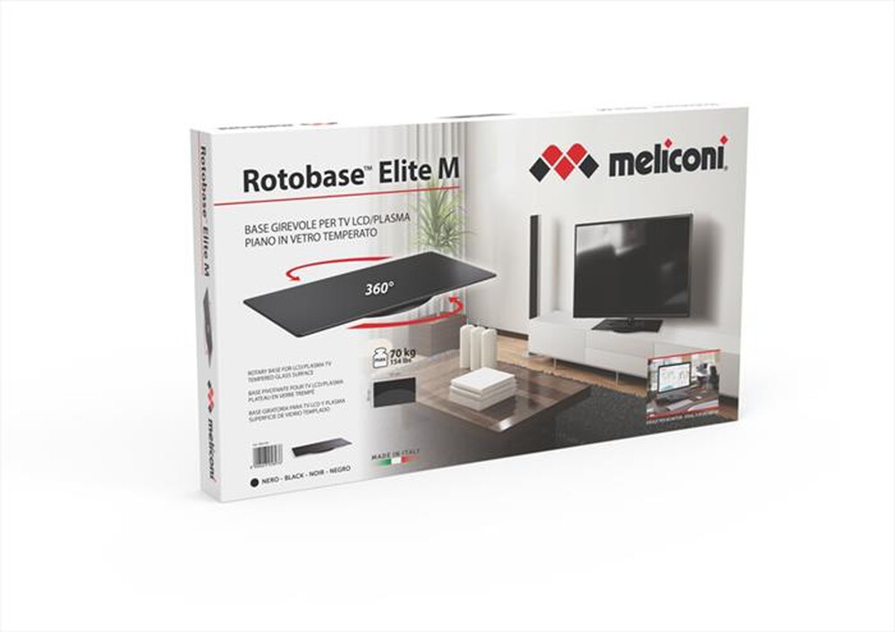 "MELICONI - Rotobase Elite M-Nero"