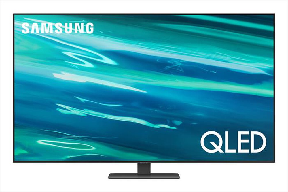 "SAMSUNG - Smart TV QLED 4K 65” QE65Q80A-Carbon Silver"