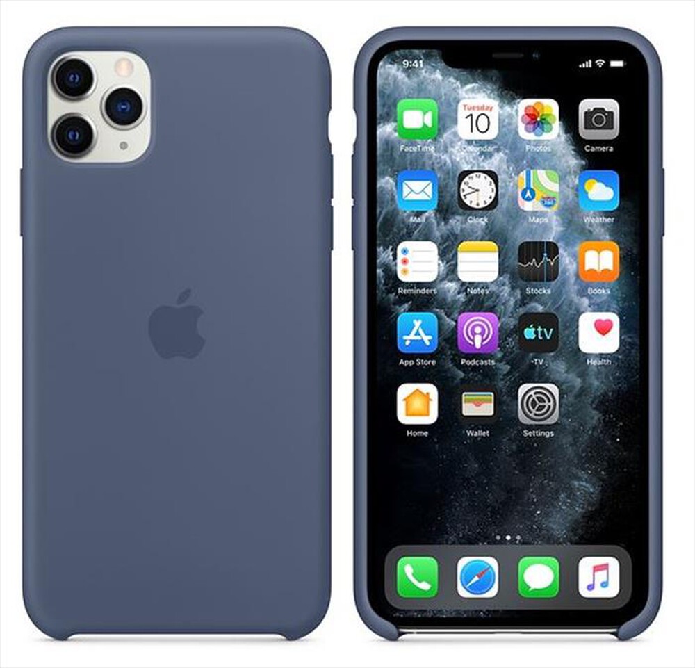 Immagine del prodotto APPLE - Custodia in silicone per iPhone 11 Pro Max-Blu Alaska