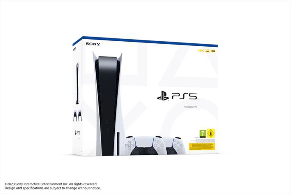 "SONY COMPUTER - PS5 STANDARD C + DUALSENSE WHITE"