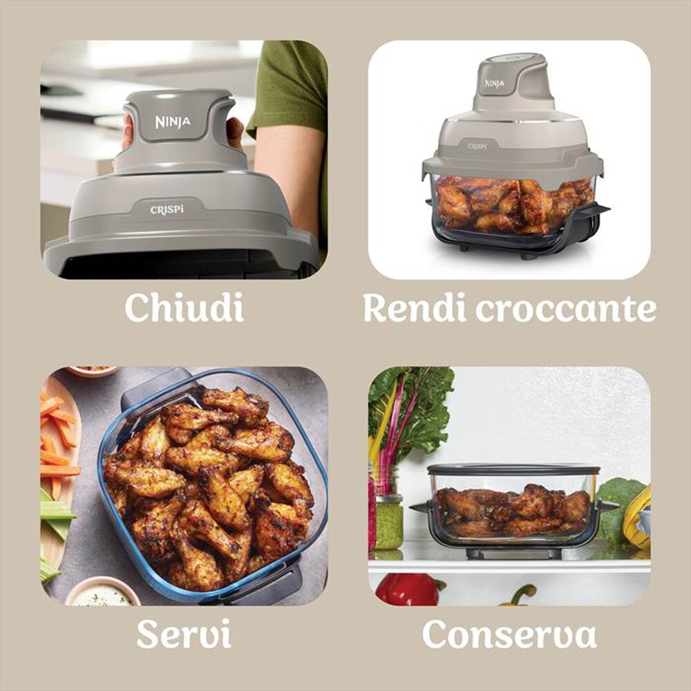 Immagine del prodotto NINJA - FRIGGITRICE PORTATILE CRISPI-GRIGIO PIETRA