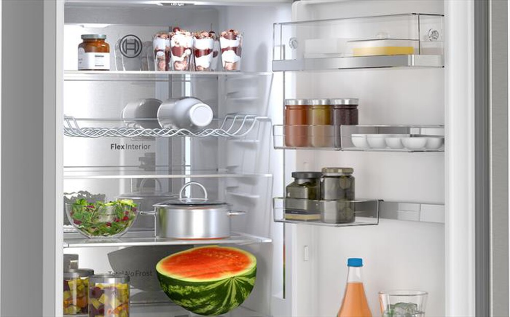 Immagine del prodotto BOSCH - Frigorifero Combinato KGN39AIAU Classe A 203x60 cm-Acciaio anti-impronta