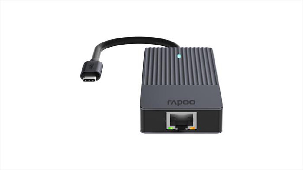 Immagine del prodotto RAPOO - Multiport Adapter UCM-2004-Space Grey/Grigio Metallizzato