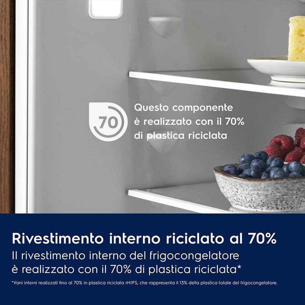 Immagine del prodotto ELECTROLUX - Frigorifero combinato ENG7TE75S Classe E 376 lt