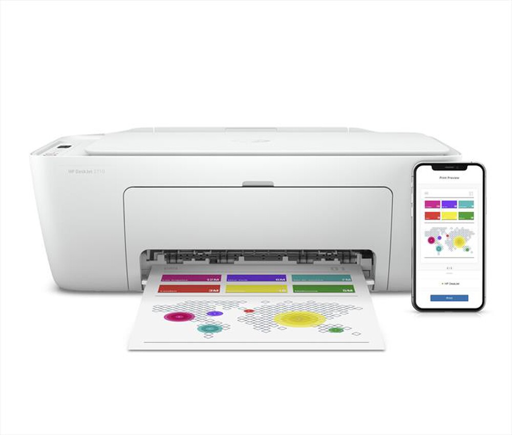 "HP - HP DESKJET 2710-Bianca"