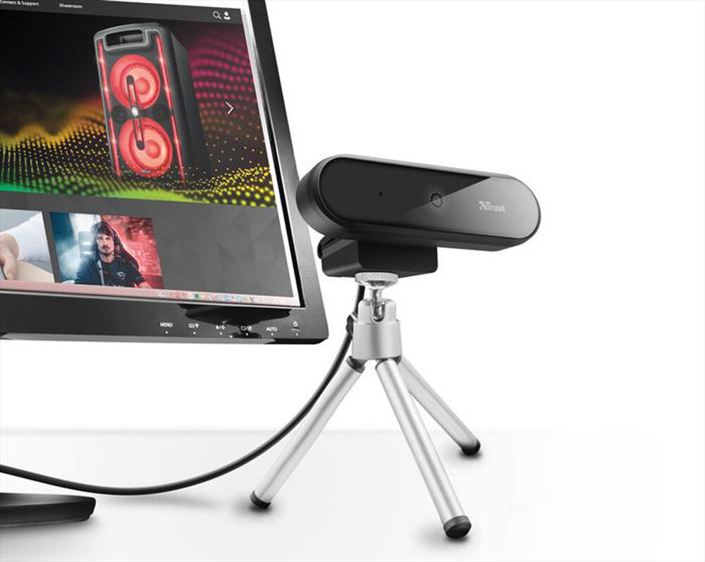 "TRUST - TYRO FULL HD WEBCAM-Black"