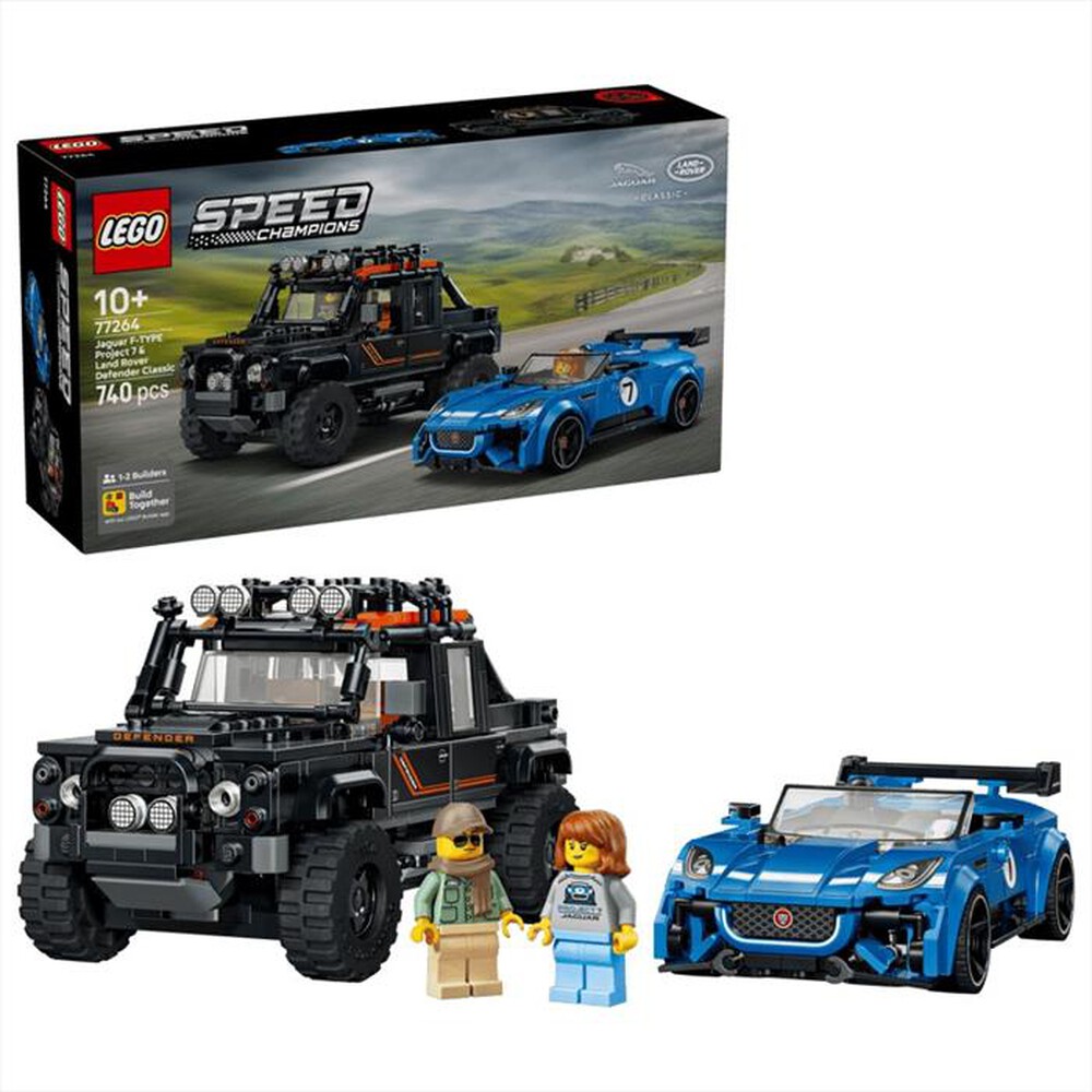 Immagine del prodotto LEGO - SPEED Jaguar Project 7 e Land Rover Defender-77264