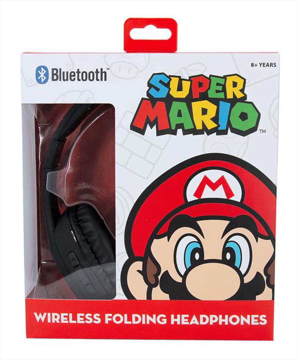 "OTL - SUPER MARIO ICON  WIRELESS FOLDING HEADPHONES"