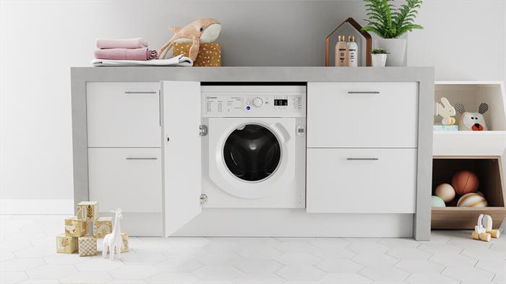 Immagine del prodotto INDESIT - Lavasciuga incasso BI WDIL 861485 EU 8/6Kg-Bianco