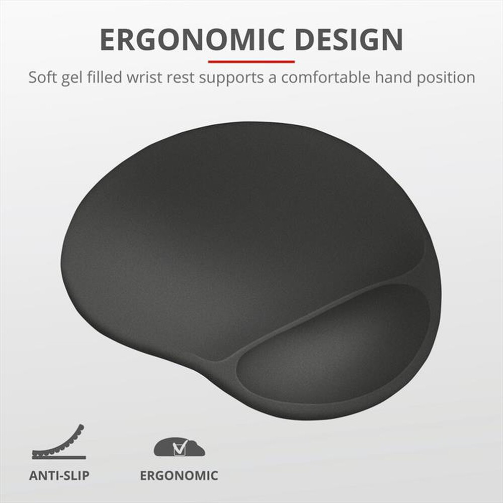"TRUST - BIGFOOT XL MOUSEPAD-Black"
