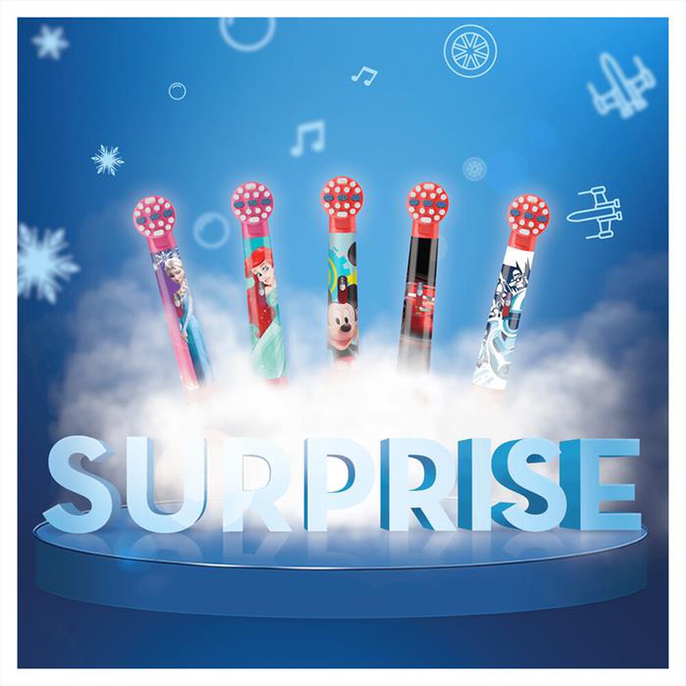 "ORAL-B - Testine Kids, 3 Pezzi-Viola"