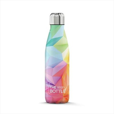 T-TEX - BOTTIGLIA TERMICA 0,5LT-BLUE GEOMETRIC