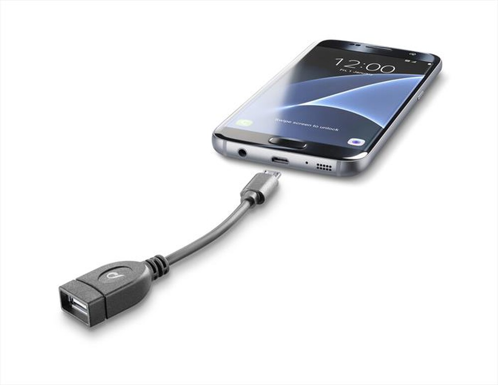 "CELLULARLINE - USB On the Go-Nero"