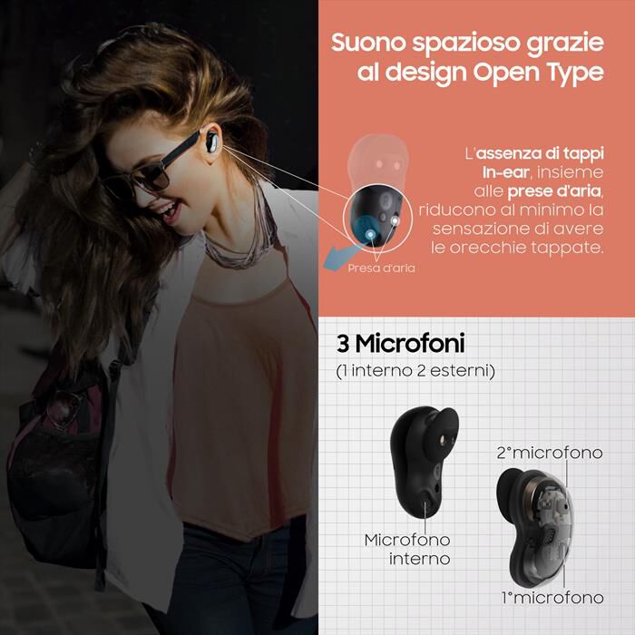 SAMSUNG - GALAXY BUDS LIVE-Mystic Black | Euronics