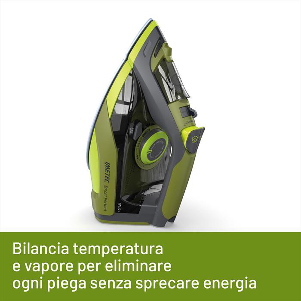 Immagine del prodotto IMETEC - Ferro a vapore SMART PERFECT-Verde/Grigio