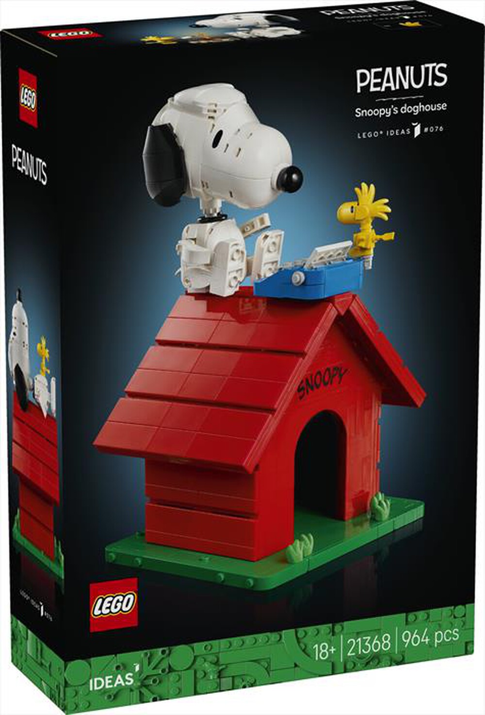 Immagine del prodotto LEGO - IDEAS Peanuts: la cuccia di Snoopy - 21368