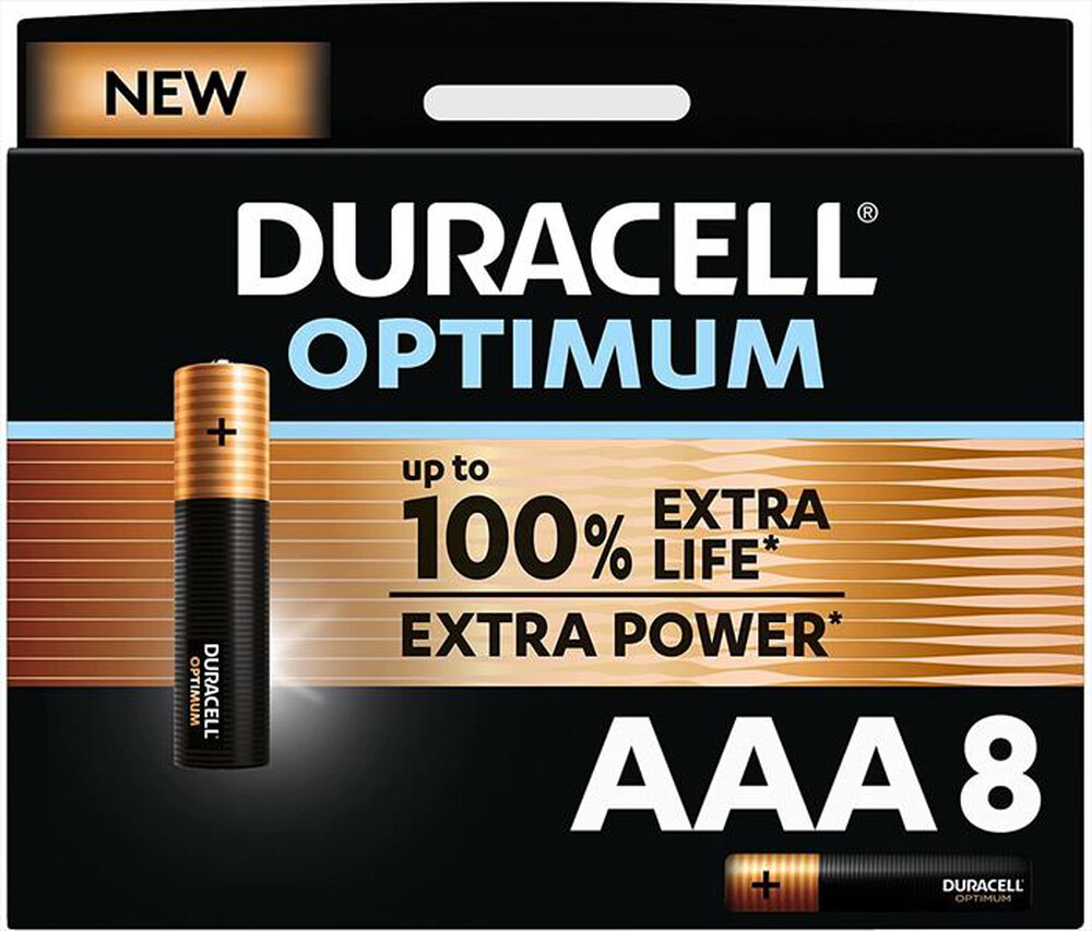 "DURACELL - OPTIMUM AAA B8"