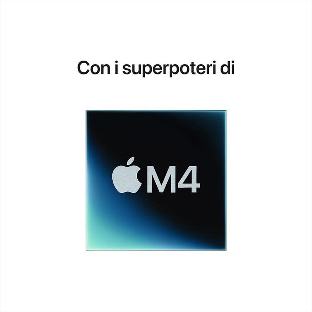 Immagine del prodotto APPLE - Mac Mini M4 Core 10 CPU 10 GPU 24GB 512GB SSD-Argento