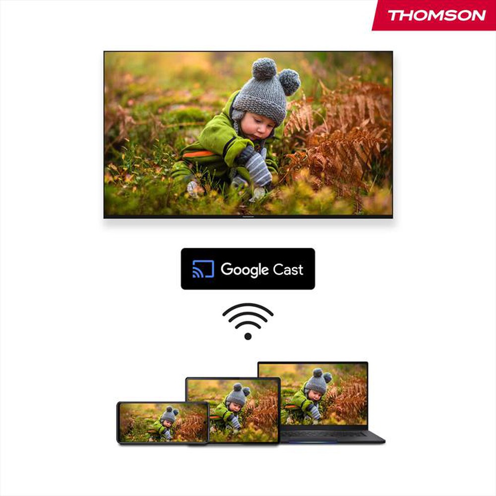 Immagine del prodotto THOMSON - Smart TV LED UHD 4K 43" 43UG4S14W-Bianco