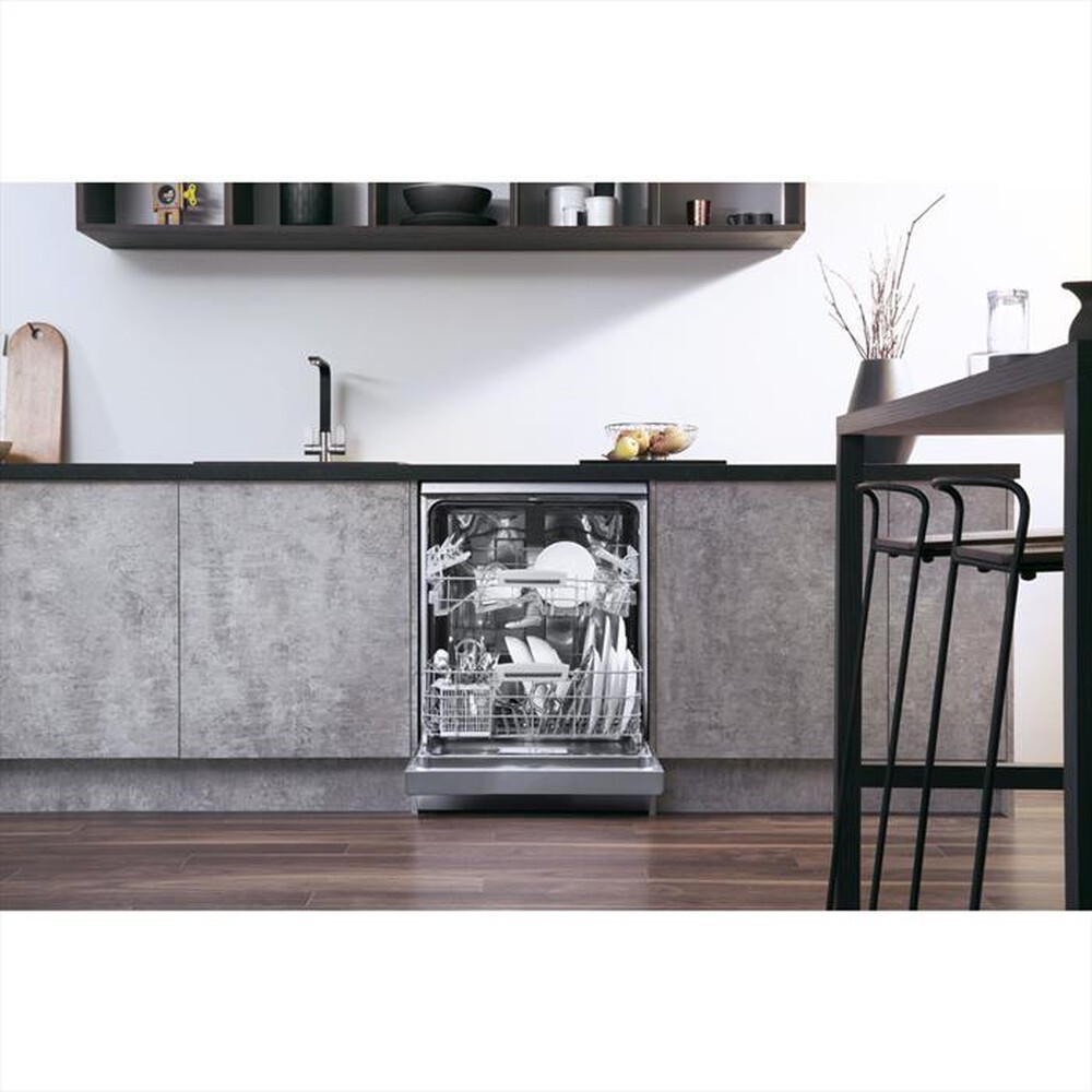 "HOTPOINT ARISTON - Lavastoviglie HFC 2B19 X Classe F 13 coperti-inox"