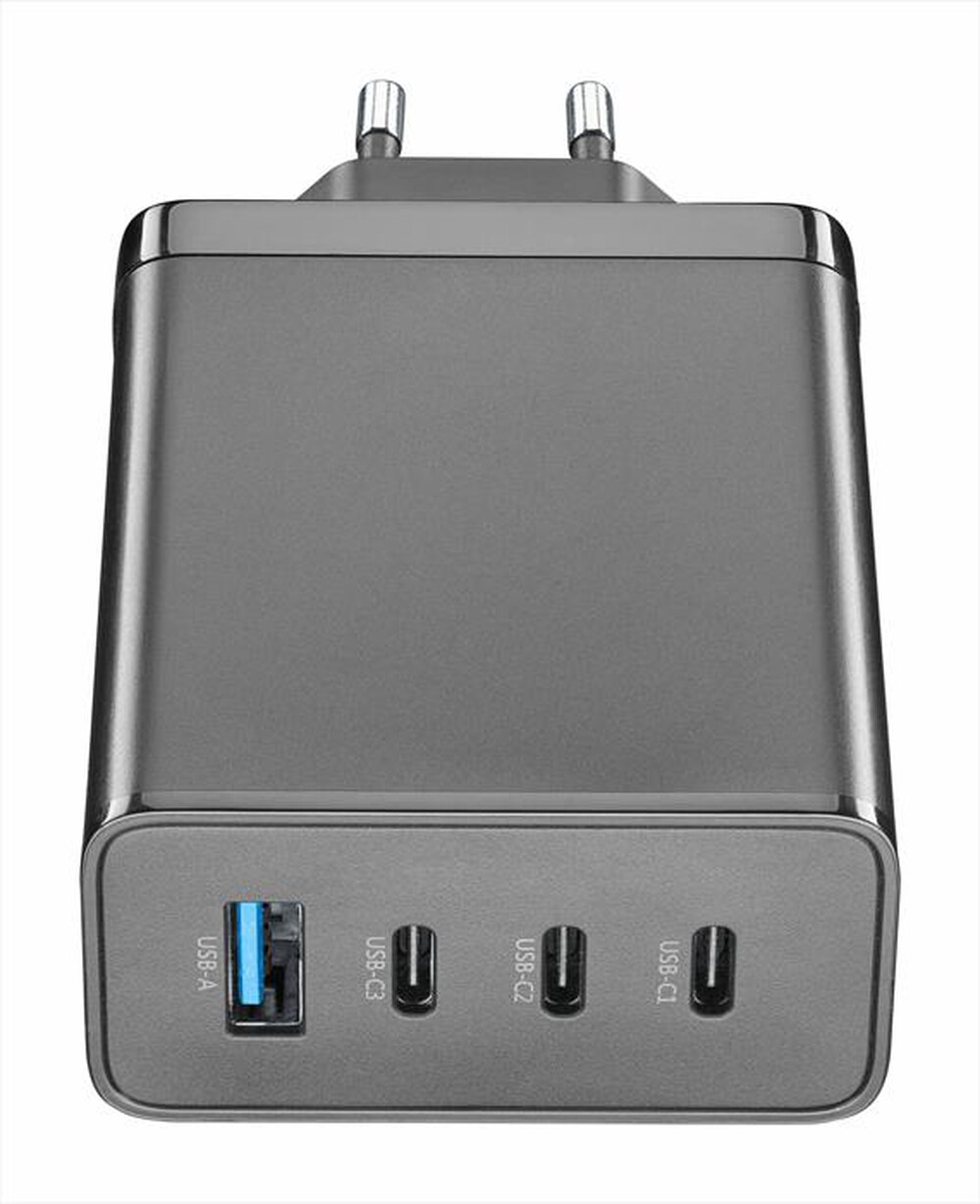 Immagine del prodotto CELLULARLINE - Caricatore da rete ACHUSBGAN4WAL100WK-Nero