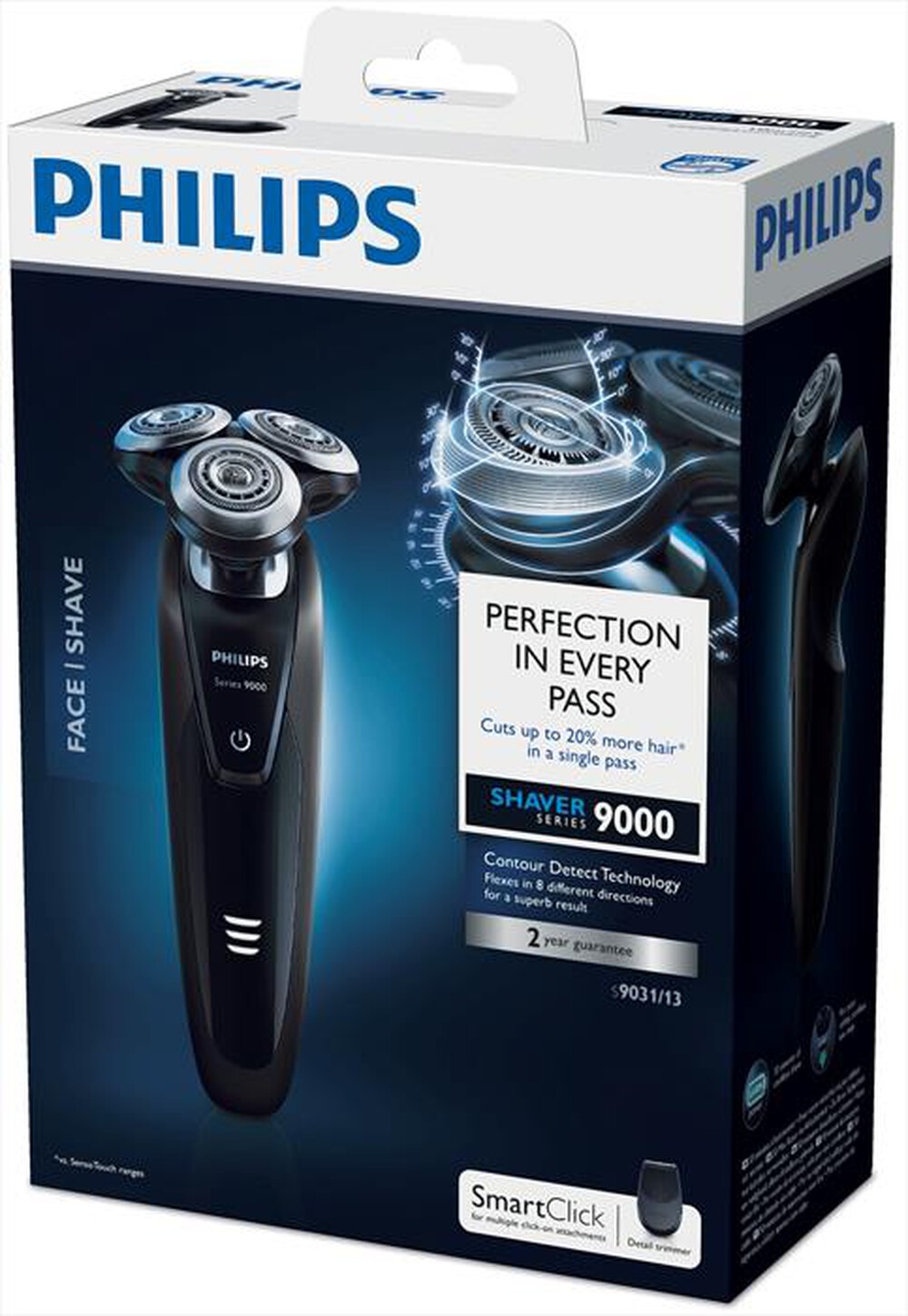 "PHILIPS - S9031/13 Shaver 9000-Nero satinato"