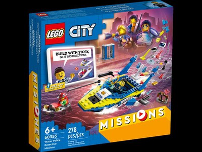 LEGO - CITY MISSIONI INVESTIGATIVE DELLA POLIZA - 60355